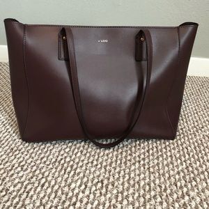 ALDO BURGUNDY TOTE